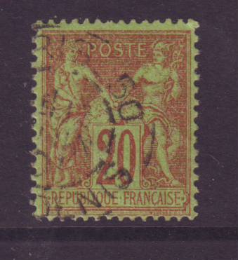 Frankrijk gestempeld nr. 96