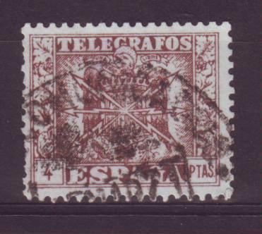 Spanje telegraafzegel nr. 86 
