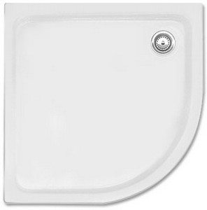 SAN-DT00019 ATOLL RONDD.900/DOUCHE DE COIN 900 WIT/BLANC RAD 