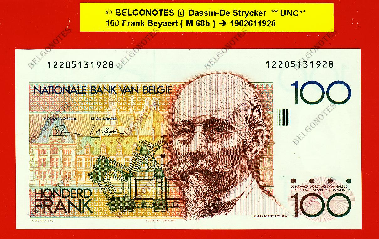 Beyaert **UNC** Dassin-De Strycker * Lot 1902611928