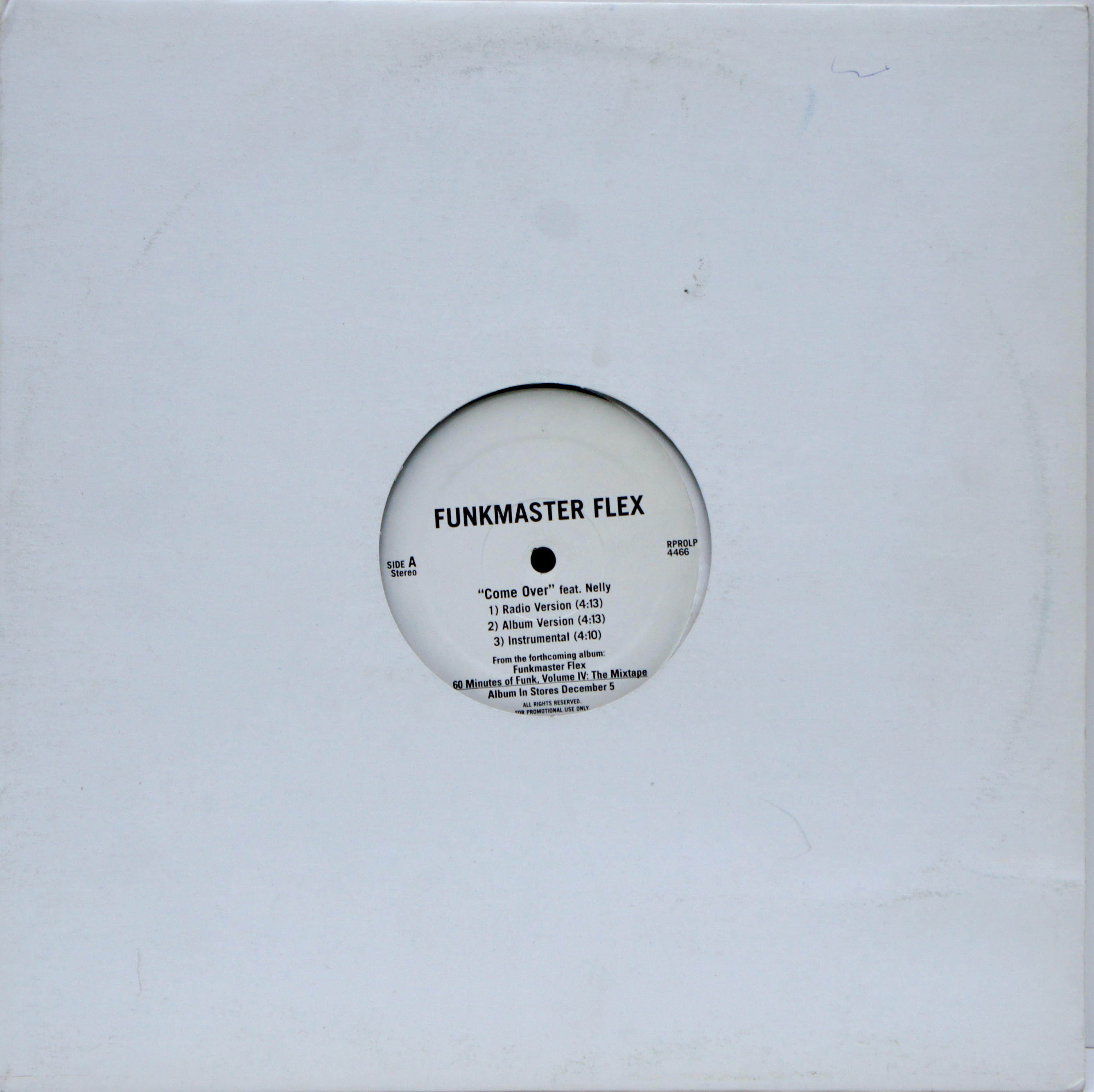 Funkmaster Flex "Come Over" ft Nelly 
