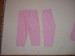 Foto 1 van 2 roze leggings van tweeling, maat 80 