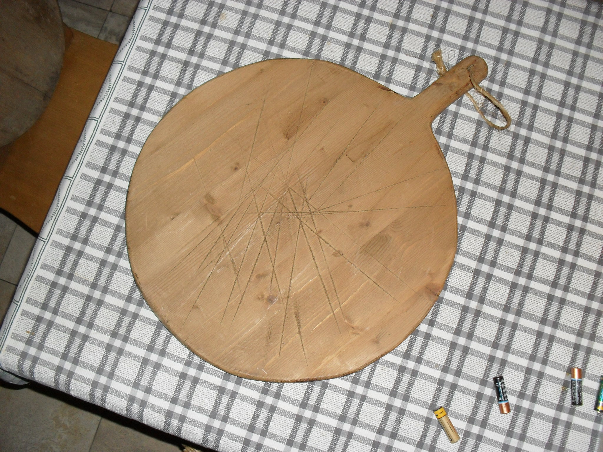 oude ronde broodplanken