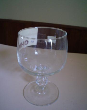 Mooi wijnglas.