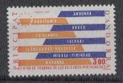 Frans Andorra nrs: 333 postfris