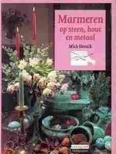 marmeren op steen hout en metaal
