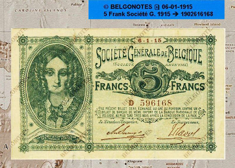 5 Francs Société Générale 06-01-1915*Lot 1902616168