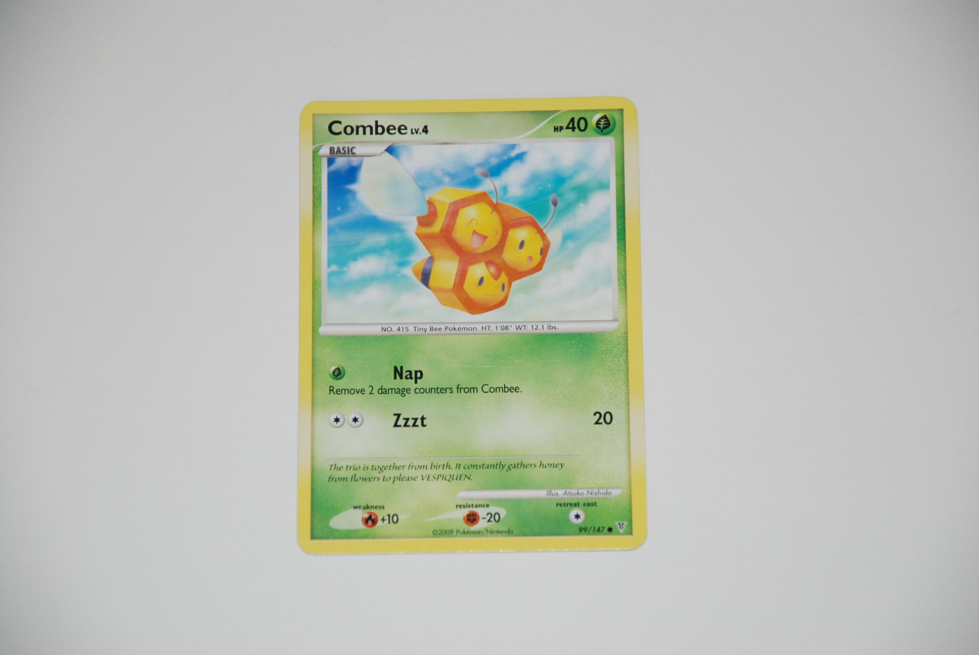 pokemon kaart combee lv 4