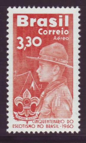 Thema scouts postfris Brazilie2 