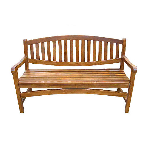 Ovale Bank 150 in teak