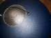 blauwe luster met lamp