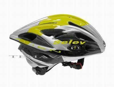 SELEV HELM ALIEN  LEMON/ZWART/ZILVER