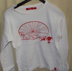 Wit Esprit T-shirt met lange mouwen (M)