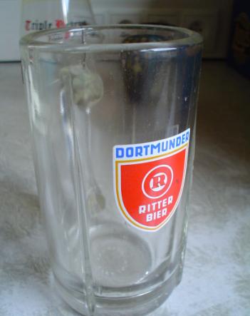 Bierglas ' Dortmunder Ritterbier"nr 107