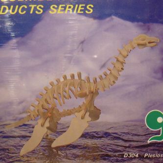 3D-Kit Model Dinosaurus Plesiosaurus houten speelgoed