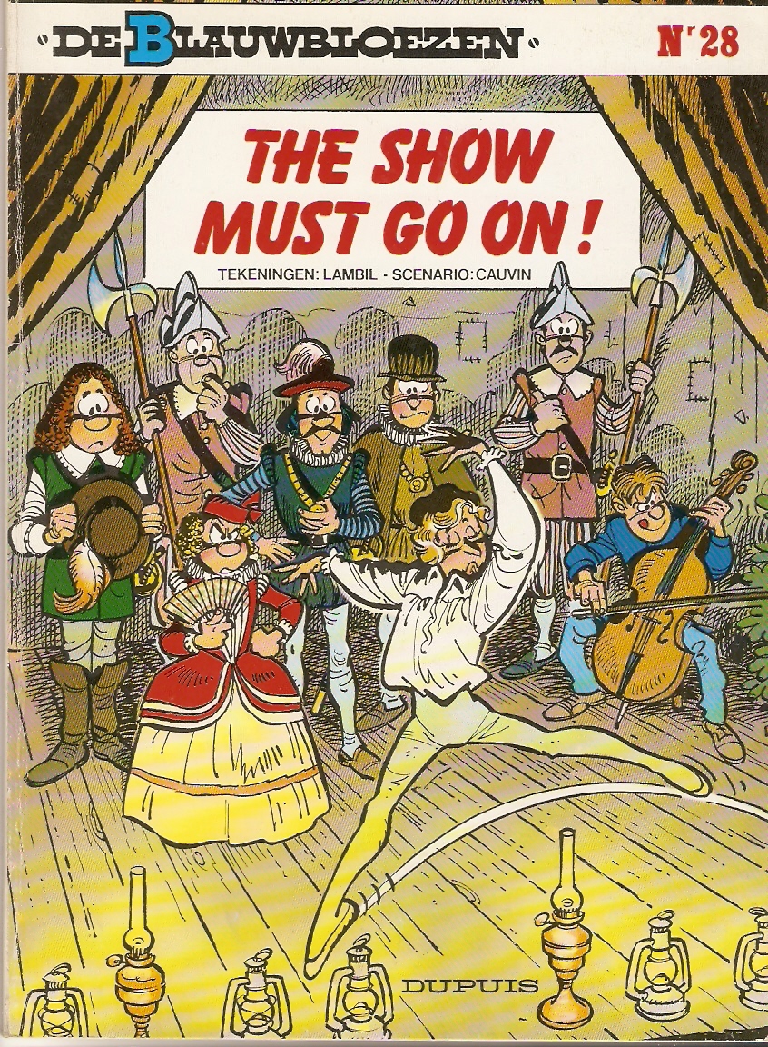 De blauwbloezen 28 The show must go on