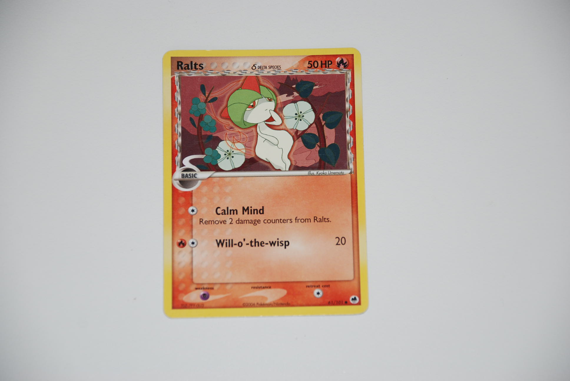 pokemon kaart ralts