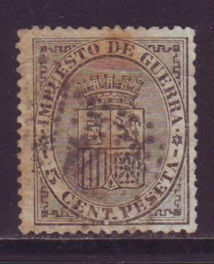 Spanje oorlogszegel nr. 1 
