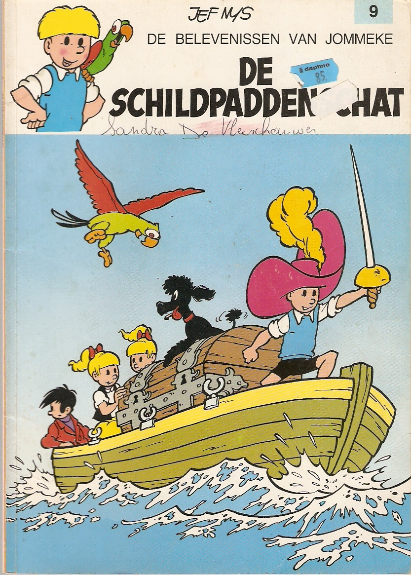 Jommeke 9 De schildpaddenschat