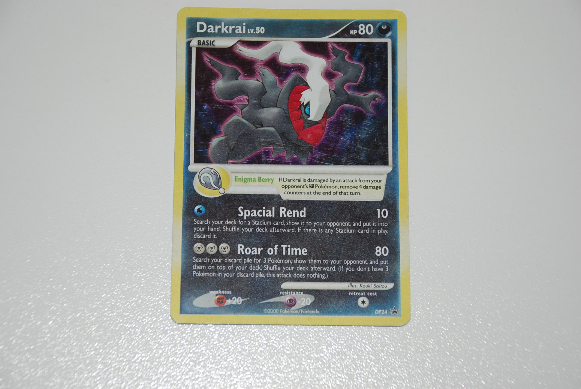 pokemon kaart darkrai lv 50