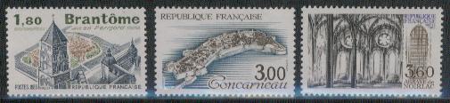 Frankrijk nrs:2253/55 postfris