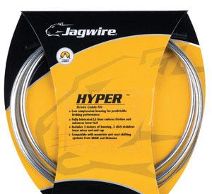 jagwire hyper derailleurkabelset chrome