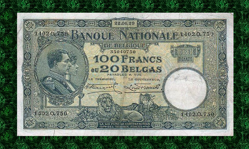 100 Francs Type Nat. reeks 1929*Lot 1902610750