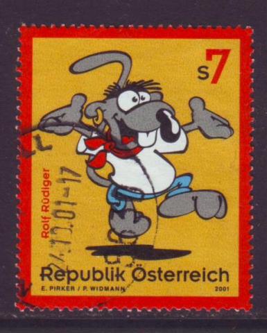 Oostenrijk zegel jaar 2001 