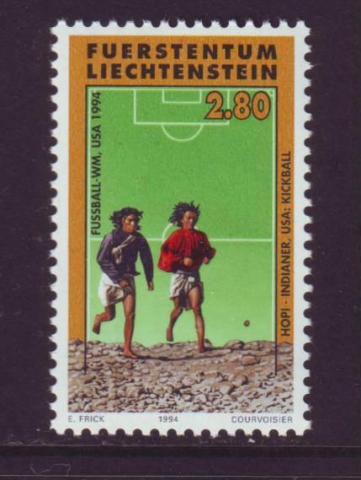 Liechtenstein postfris nr. 1024 