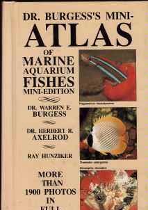 Dr.Burgess's Mini-atlas of Marine Aquarium fishes mini-editi