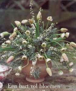 Een hart vol bloemen