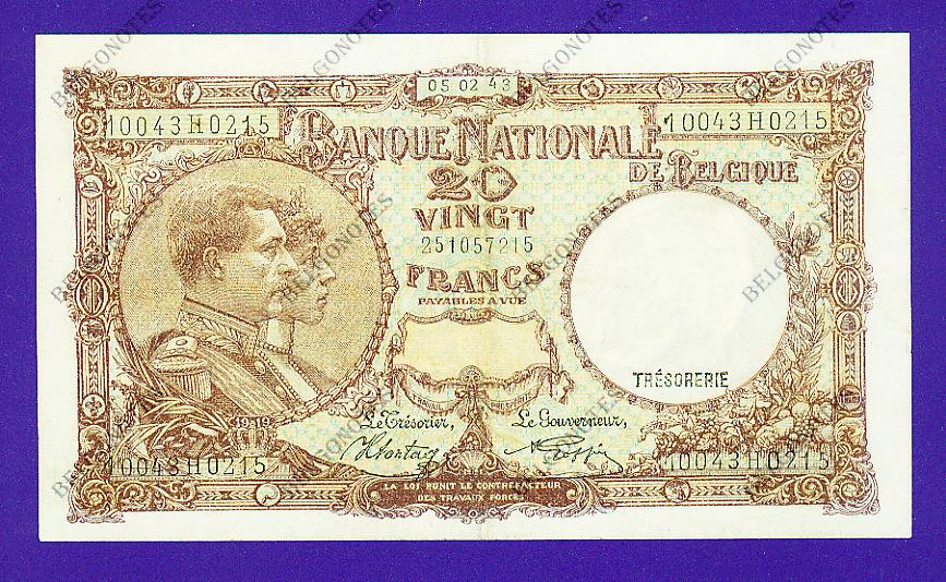 20 Francs Type '1919' *1943*Lot 1902610215