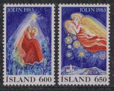 Ysland yvertnrs: 561/62 postfris