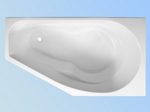 ESV-XW09_1600(R) Bad zonder systeem. rechts. 1600x900mm.