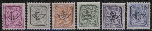 Belgie preos nrs:V800/05 postfris