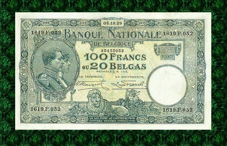 100 Francs Type Nat. reeks 1929*Lot 1902615052