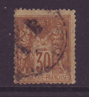 Frankrijk gestempeld nr. 80