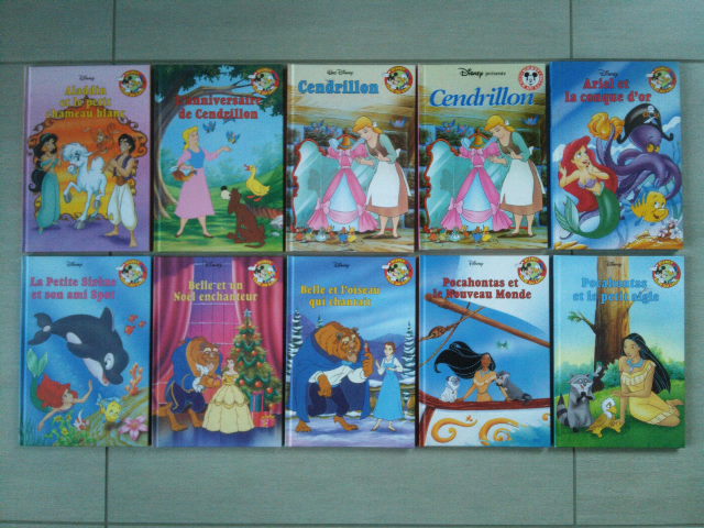 Lot 57 FRANSE kinderboeken Disney Club