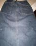 Foto 1 van Lange jeansrok.