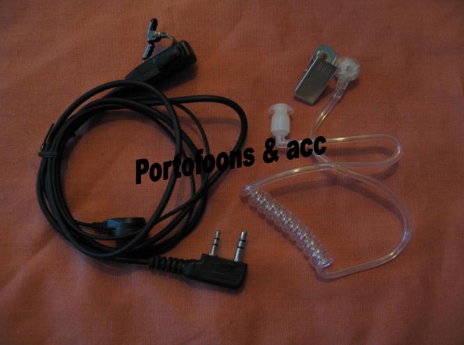 Security oortje Kenwood TK3201 TK3101 TK-3301 Headset