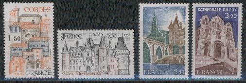 Frankrijk nrs:2081/84 postfris