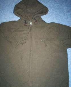 Kaki vest met rits maat 146