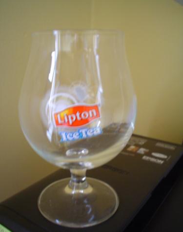 Lipton Silver edition glass Weggeefprijs!!