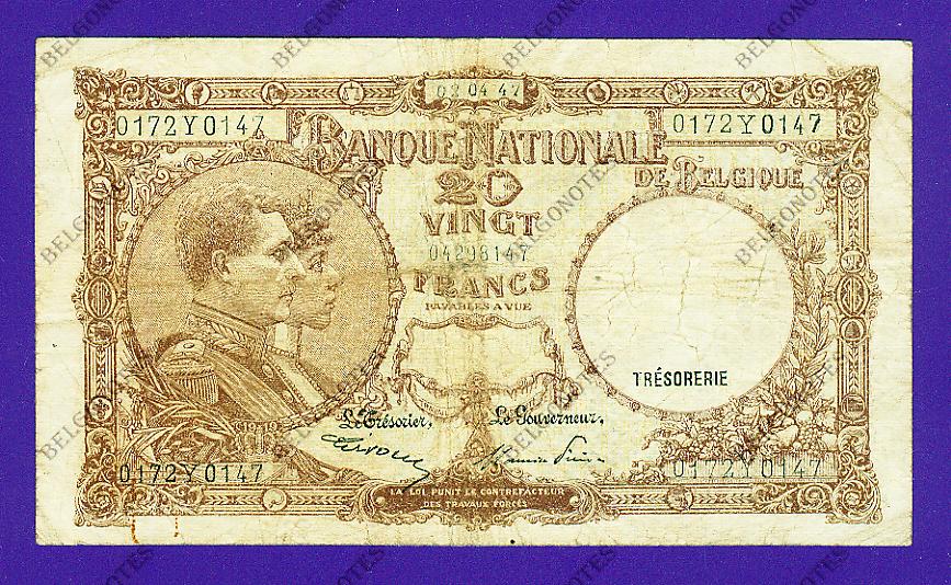20 Francs Type '1919' *1947*Lot 1902610147
