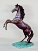 Foto 1 van bronzen paarden