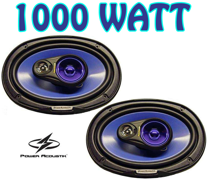 1000 W Power Acoustics Hoedeplankspeakers *Nieuw en Garantie