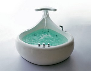 ESV-WHALE Whirlpool. tweepersoons waterluchtmassage PLASH