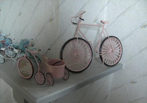 collectie miniatuurfietsen