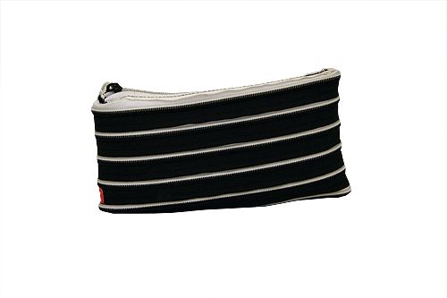 Zipit Clutch Zwart + Wit