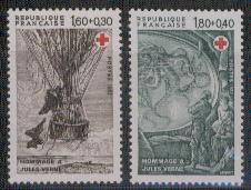 Frankrijk nrs:2247/48 postfris